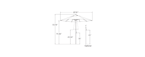 Glide Tilt Auburn 7.5' - Image 2