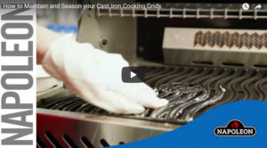 How to Maintain and Season your Cast Iron Cooking Grids