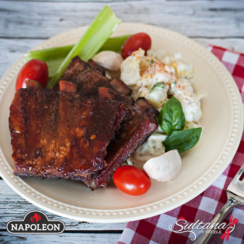 Easy Side Ribs With Simple BBQ Sauce