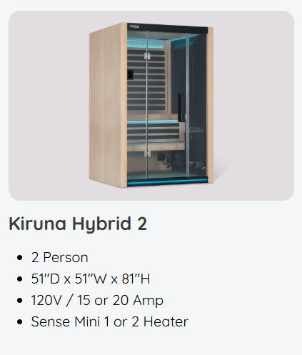 TYLO - Kiruna™ Hybrid Saunas - Image 2